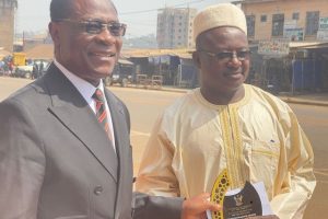 The Public Independent Conciliator hands Excellence Award during Youth Day Celebration in Bamenda, 2025