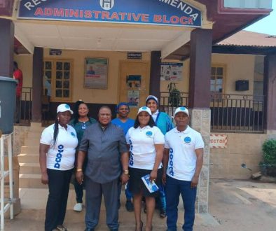 Team of PIC Experts and Some Staff of the Regional Hospital Bamenda